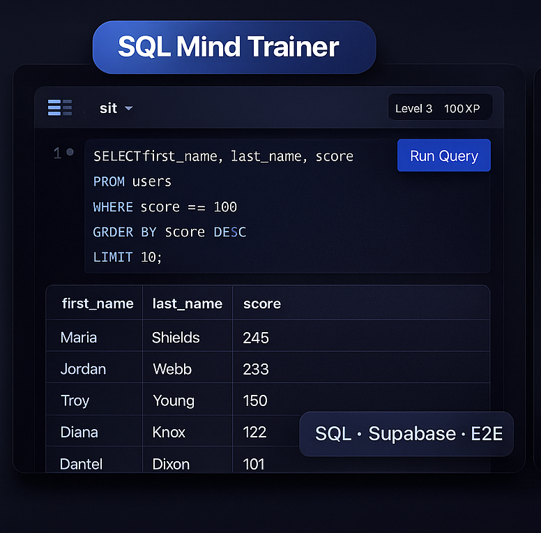 SQL Mind Trainer preview
